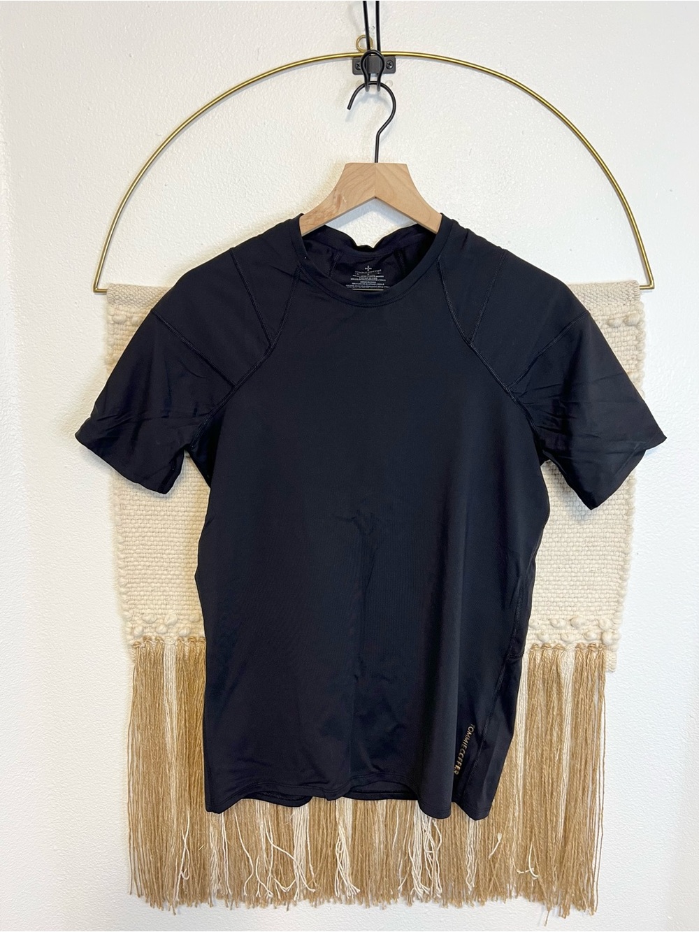 Tommie Copper Support Shirt Black Performance Short-Sleeve Shirt Womens L